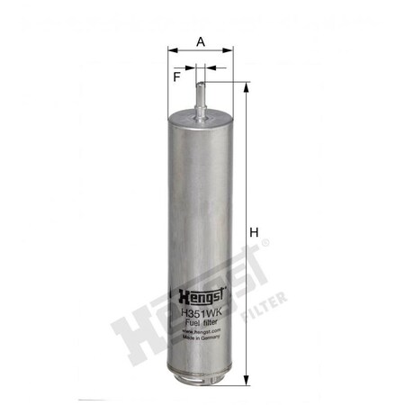 Hengst Fuel Filter, H351WK H351WK